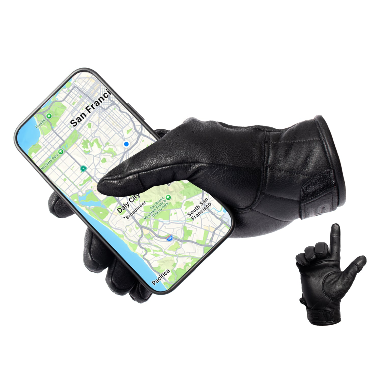 Black Rambo Exclusive Tactical Gloves