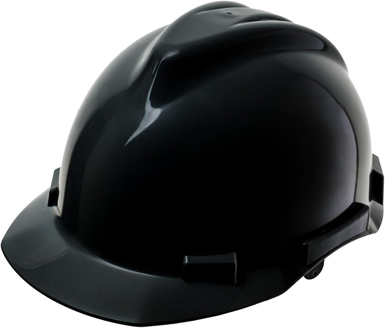 4 Point Ratchet Black Hard Hat - HH10BL4P -Black