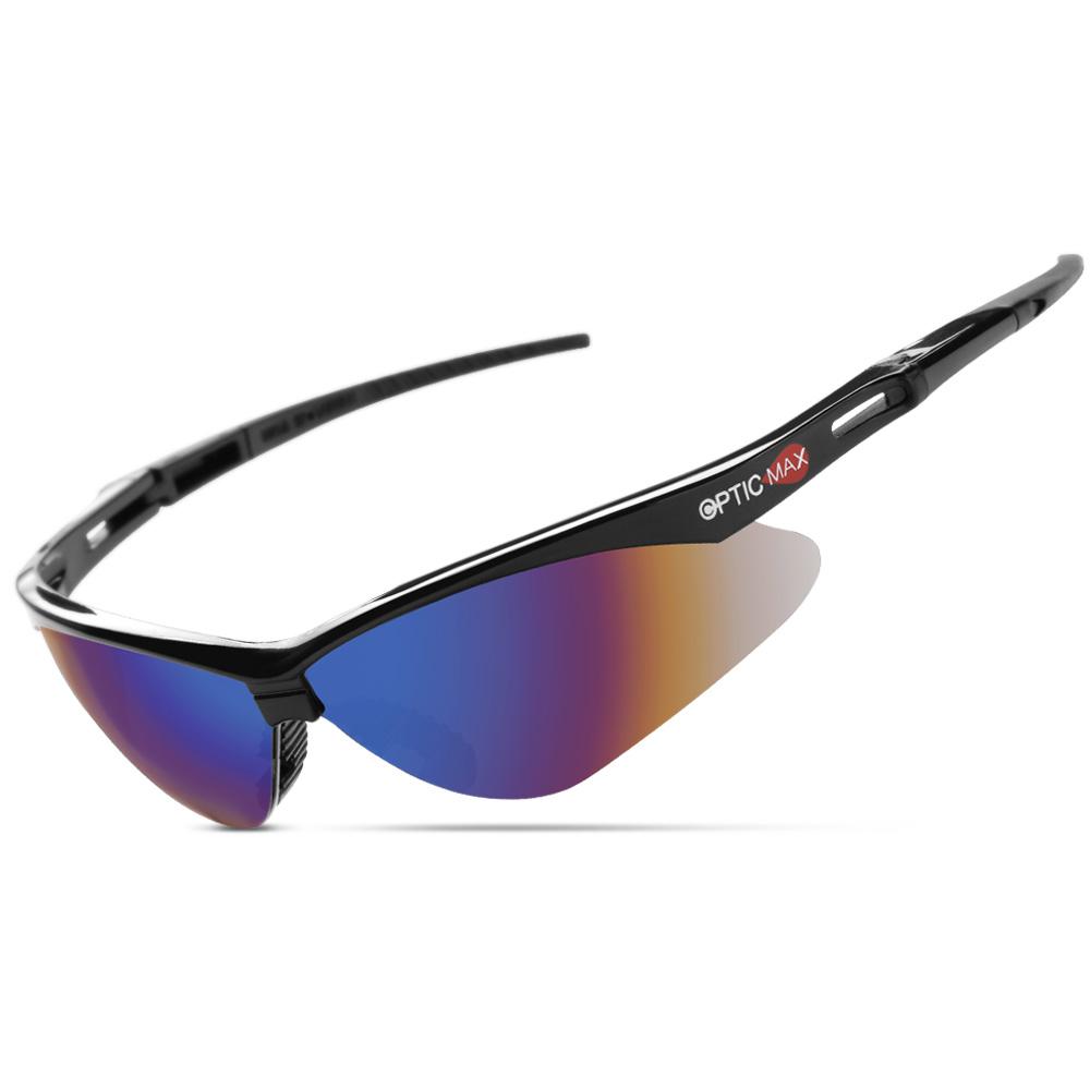 Nemesis - Blue Mirrored Lens - Safety Glasses - 1 Piece