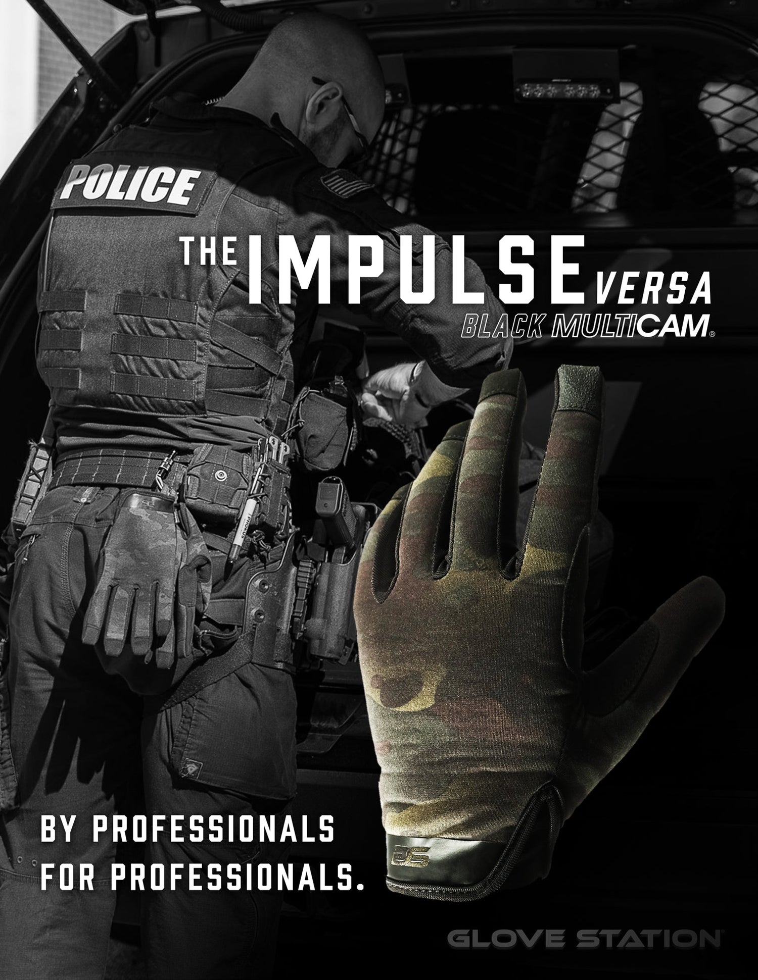 Introducing The All New Impulse Versa in Black MULTICAM.