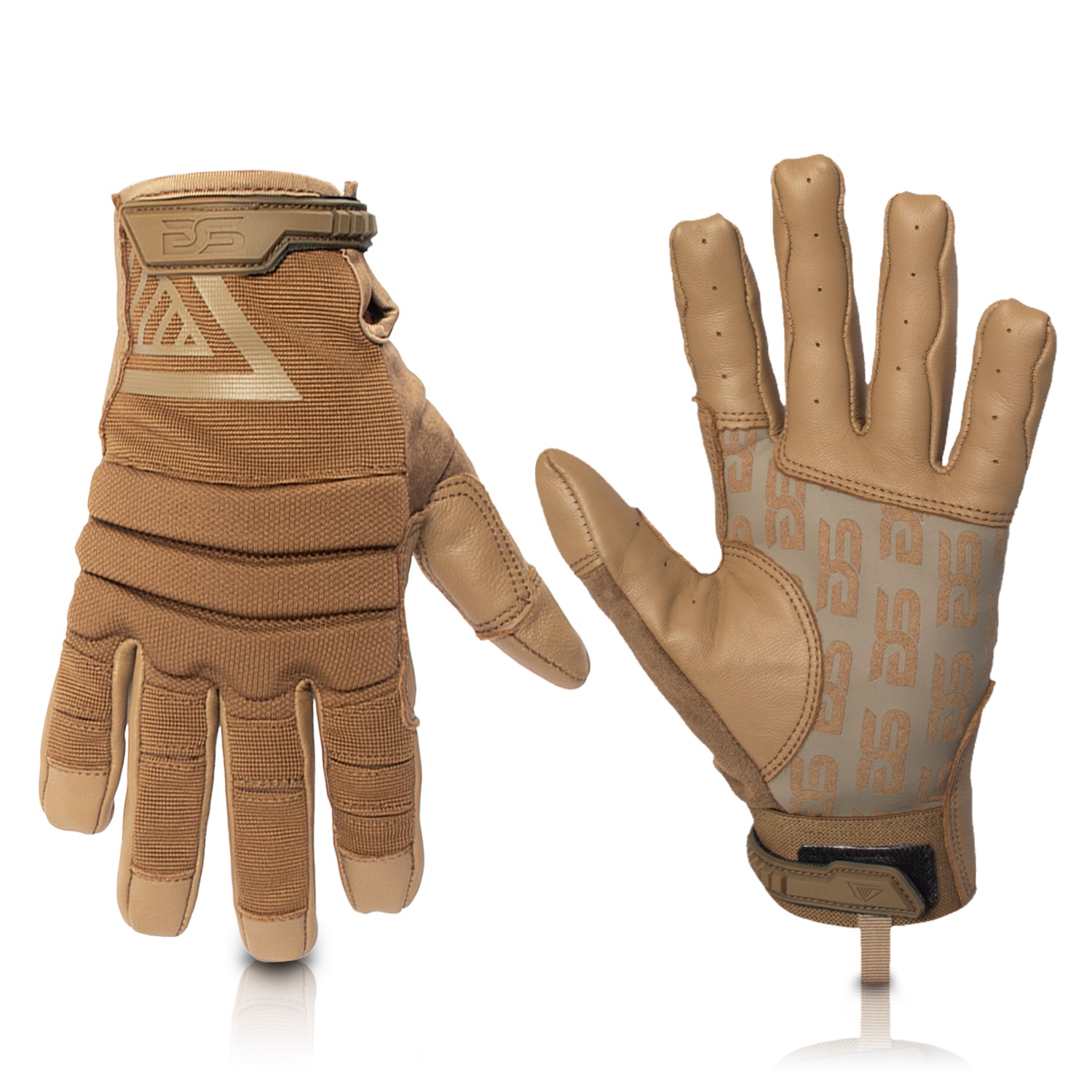 Genuine Goatskin Tactical Gloves | Gel Knuckle & Superior Grip