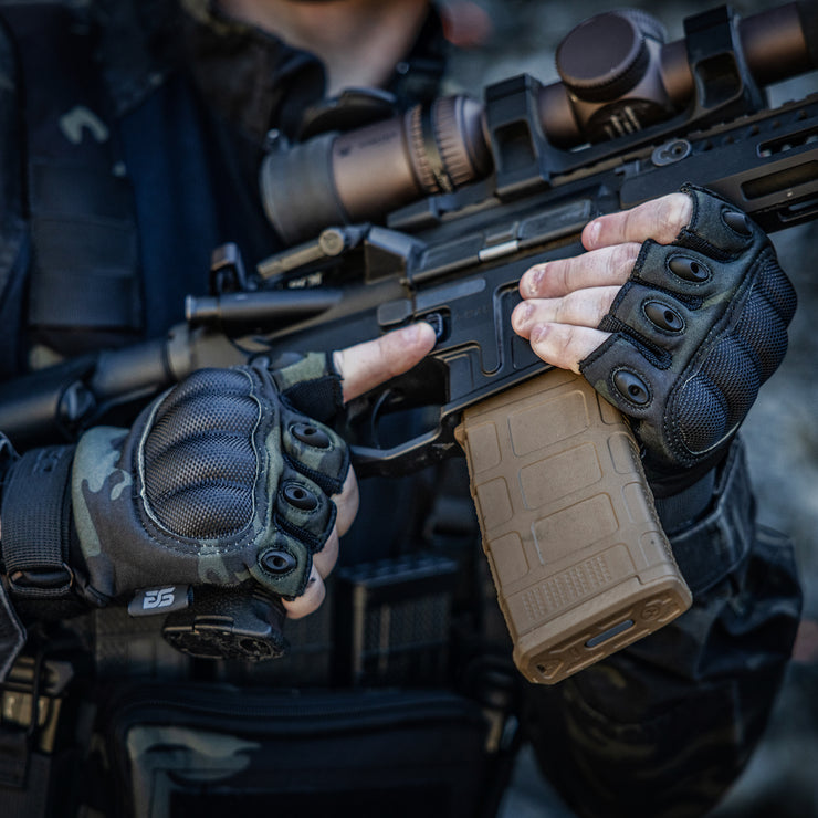 KNUCKLE PRO- FINGERLESS (BLACK MULTICAM®)