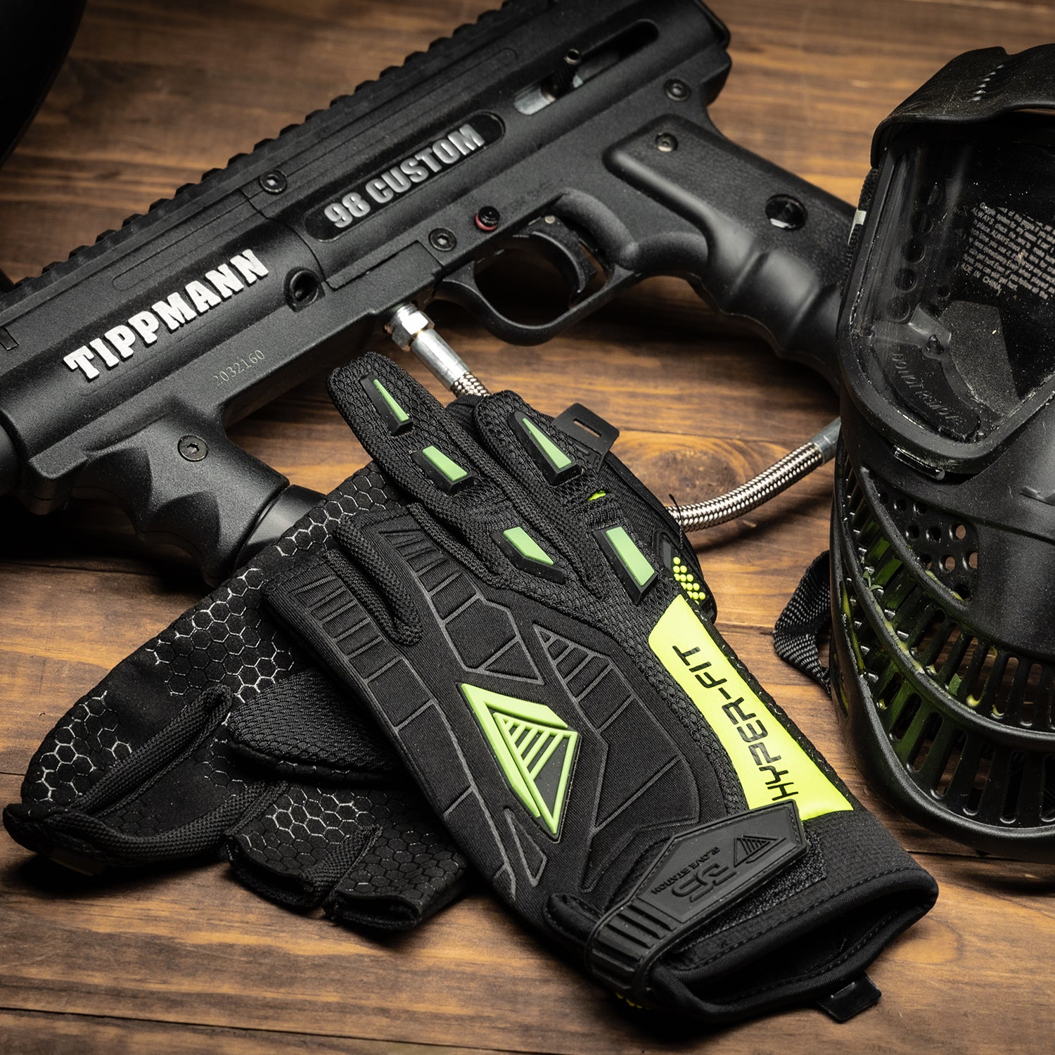 Hyper-Fit Paintball Gloves