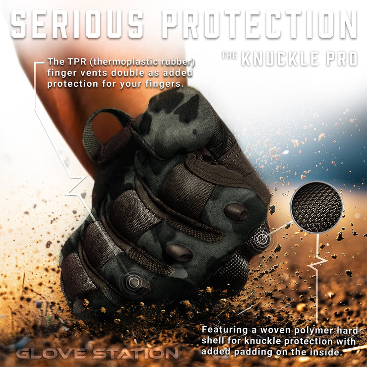 KNUCKLE PRO (BLACK MULTICAM®)