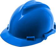 4 Point Ratchet Red Hard Hat - HH10R4P -Blue