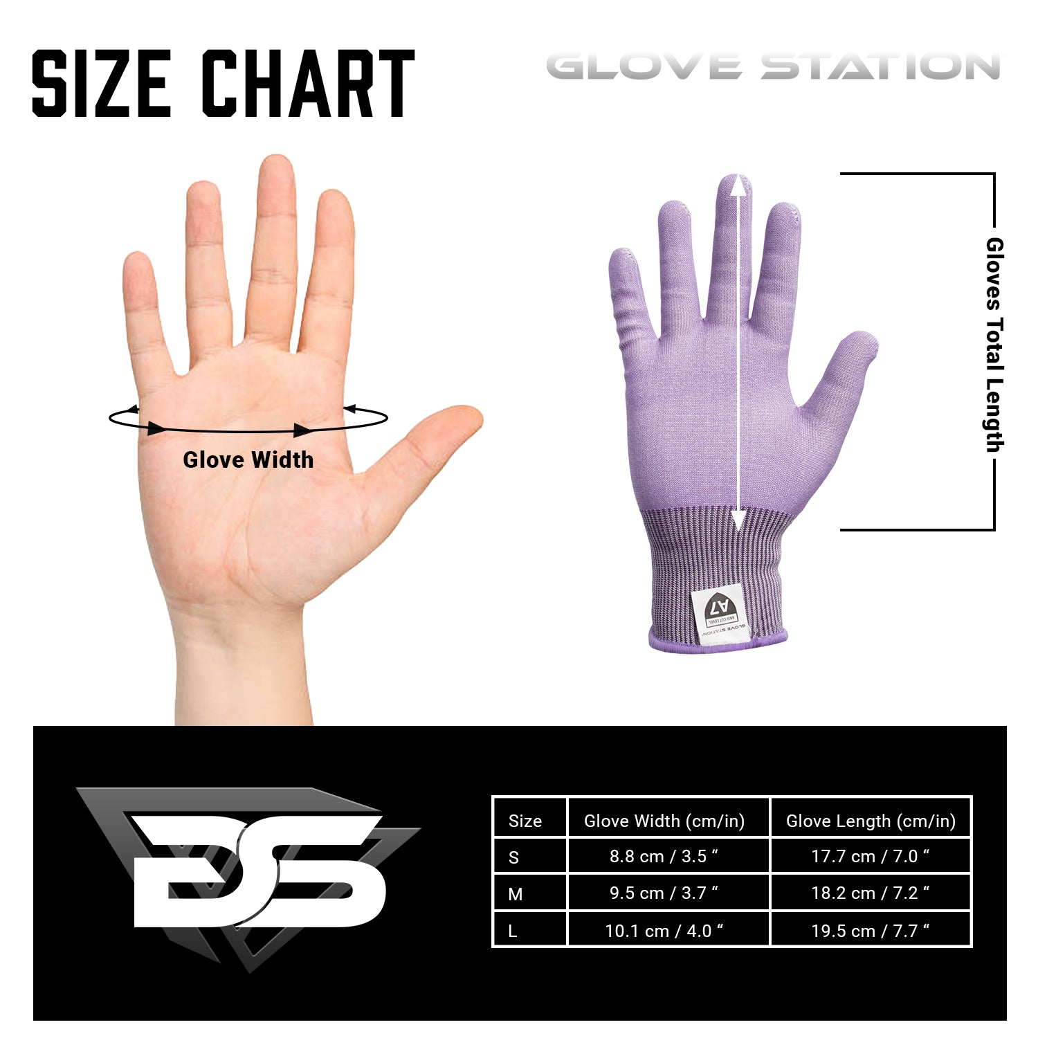 A7 Ultra Durable Pro Cut Series - Purple - 1 Pair