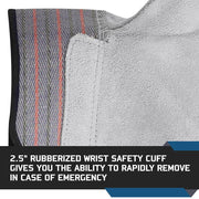 Short Cuff - Welding Gloves - 6 Pairs