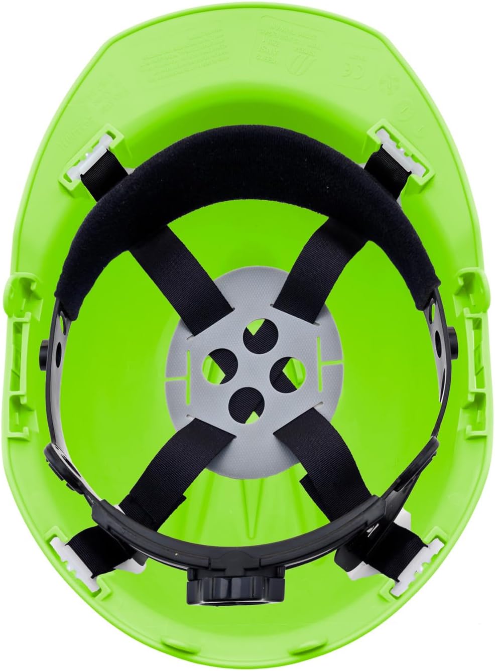 4 Point Ratchet Red Hard Hat - HH10R4P -Green