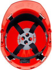 4 Point Ratchet Red Hard Hat - HH10R4P - RED