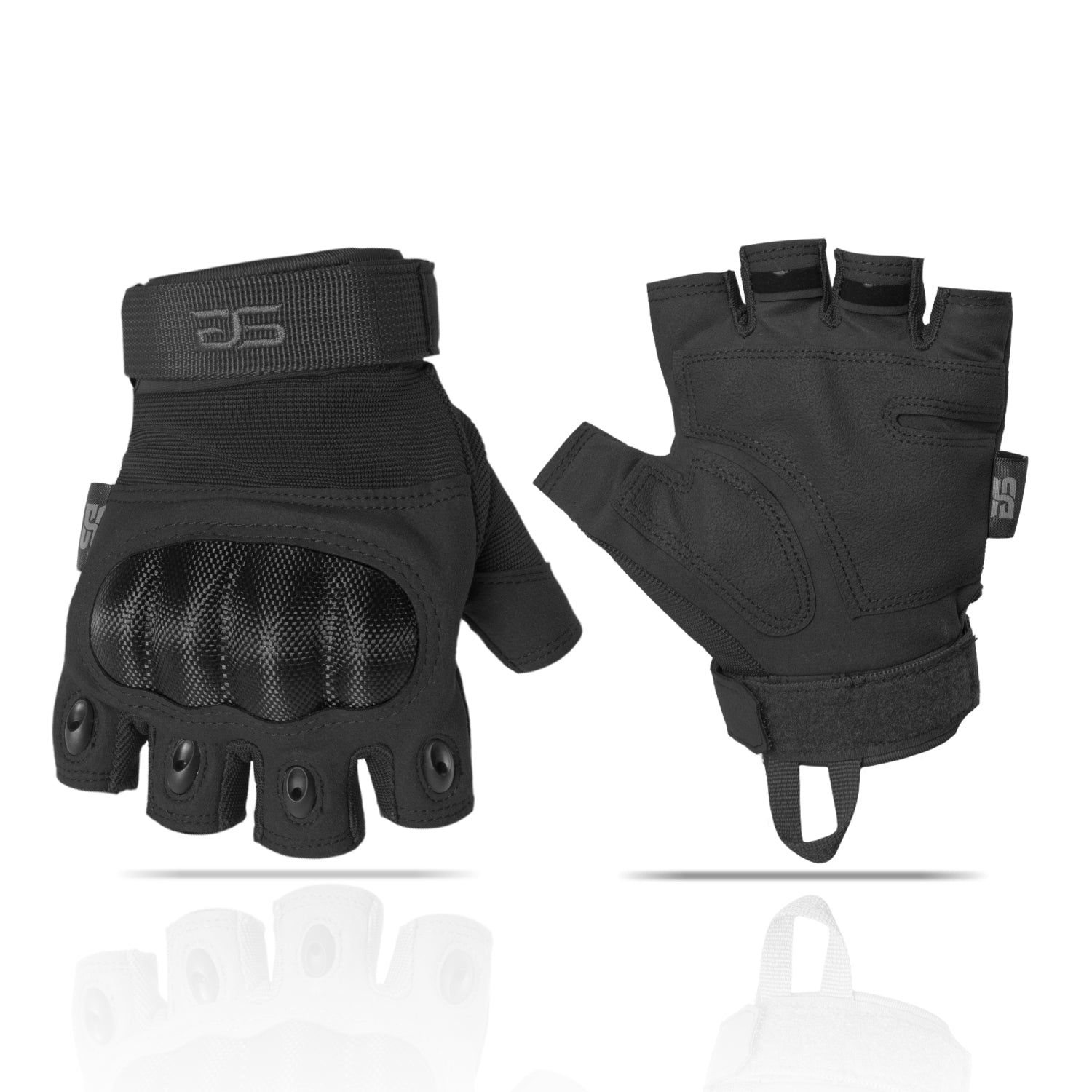 Tactical Gloves | Reinforced Knuckles & PU Leather Grip