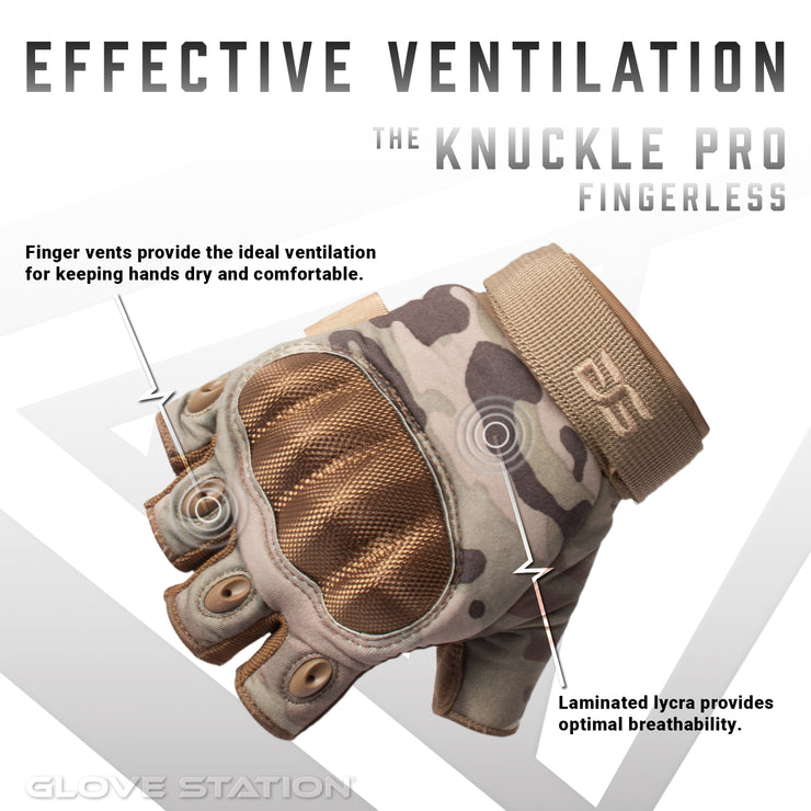 KNUCKLE PRO- FINGERLESS (MULTICAM®)
