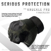 KNUCKLE PRO- FINGERLESS (BLACK MULTICAM®)