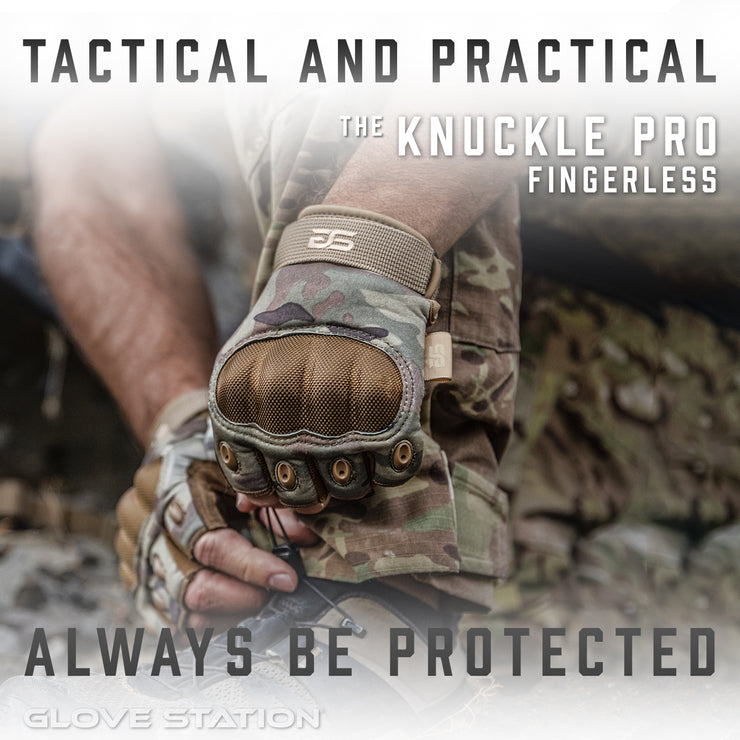 KNUCKLE PRO- FINGERLESS (MULTICAM®)