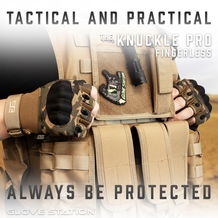 Knuckle Pro Fingerless - M90 - 1 Pair