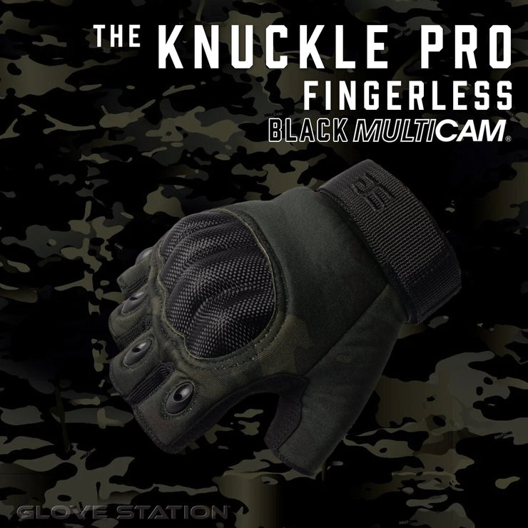 KNUCKLE PRO- FINGERLESS (BLACK MULTICAM®)