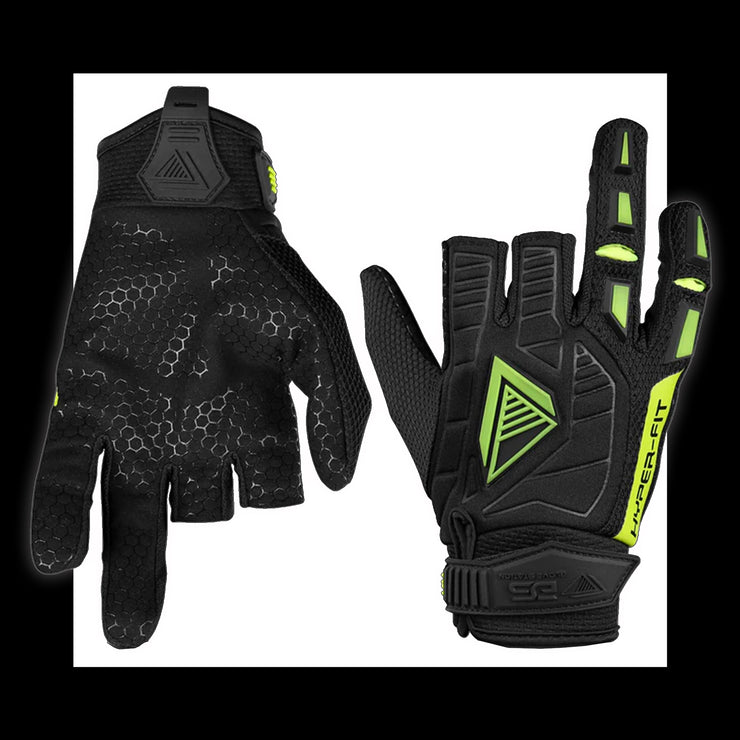 Hyper-Fit Paintball Gloves - Green