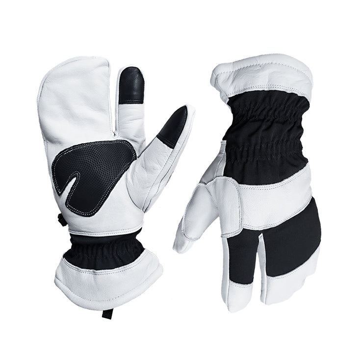 Water Proof Goat Skin Split Finger Mittens