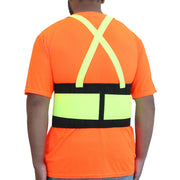Elite Wear Hi-Vis Adjustable Suspender Back Support Belt