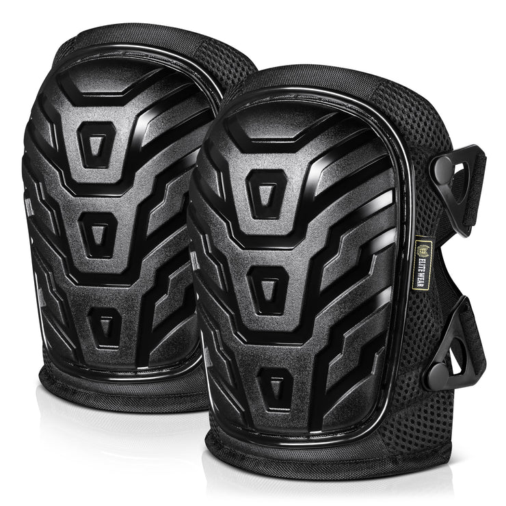 Heavy Duty Turtleback Shell Knee Pads