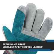 Deluxe Long Cuff - Welding Gloves - 1 Pair