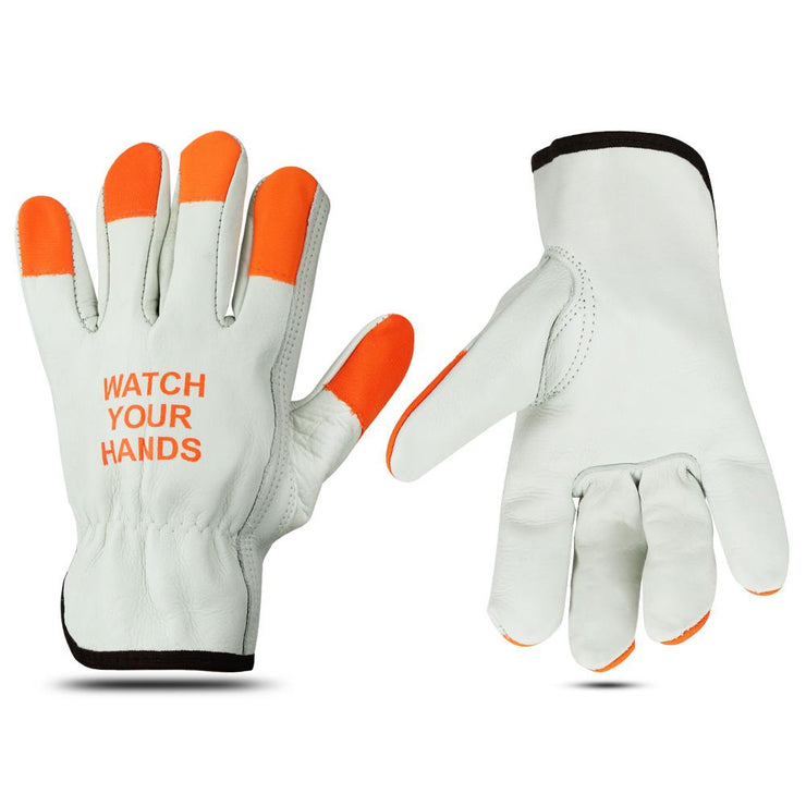 "Watch Your Hands" Driver Gloves - 12 Pairs