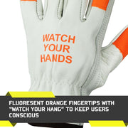 "Watch Your Hands" Driver Gloves - 12 Pairs