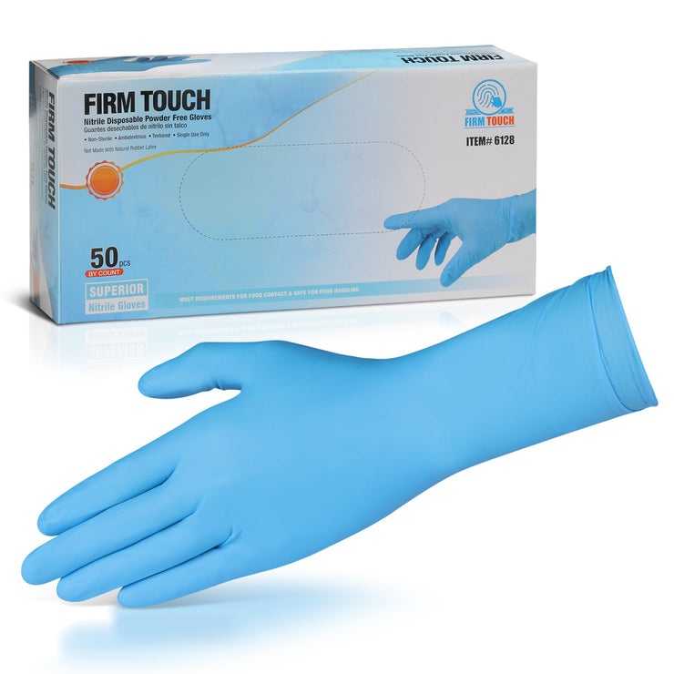 8.0 Mil Heavy Duty - Nitrile Gloves - 25 Pairs