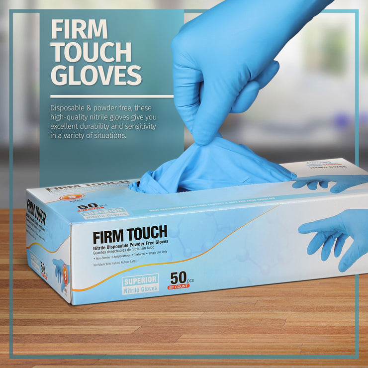 8.0 Mil Heavy Duty - Nitrile Gloves - 25 Pairs