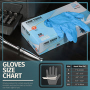 8.0 Mil Heavy Duty - Nitrile Gloves - 25 Pairs