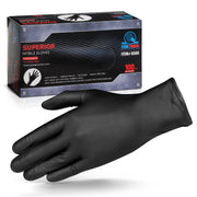 6.0 Mil - Black Nitrile Gloves - 50 Pairs