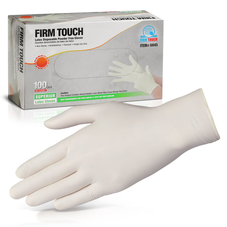 4.5 Mil - Latex Gloves - 50 Pairs