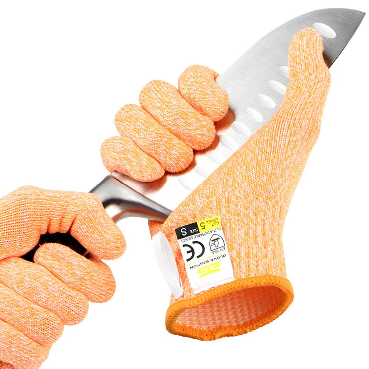 Ultra Durable Cut Series - Hi-Viz Orange - 1 Pair