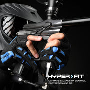 Hyper-Fit Paintball Gloves - Blue