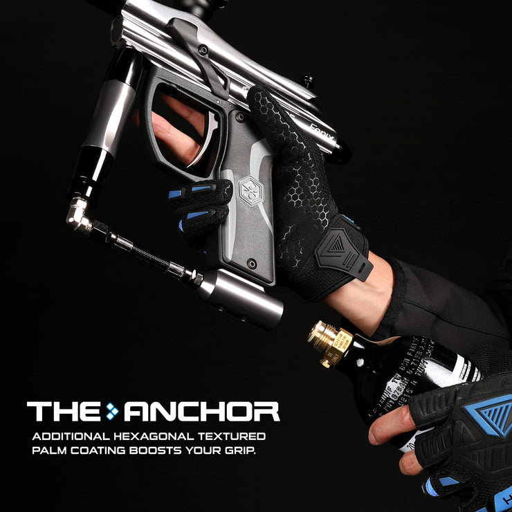 Hyper-Fit Paintball Gloves - Blue