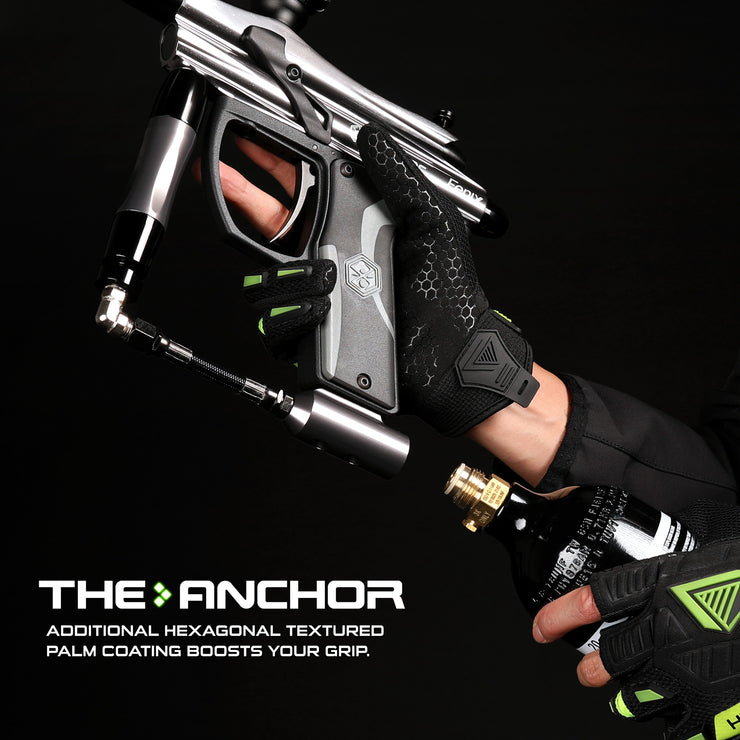 Hyper-Fit Paintball Gloves - Green