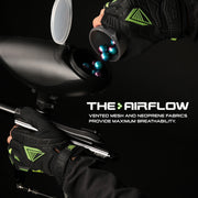 Hyper-Fit Paintball Gloves - Green