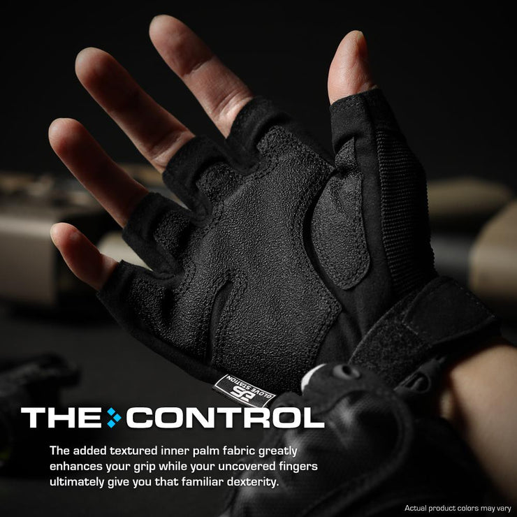 The Combat Fingerless - Black - 1 Pair