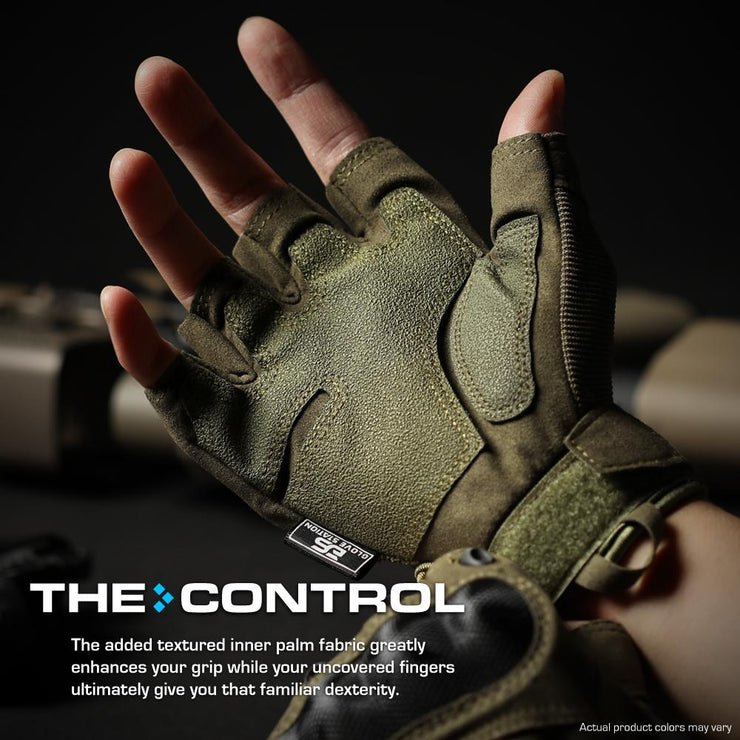 The Combat Fingerless - Green - 1 Pair