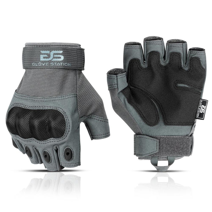 The Combat Fingerless - Gray - 1 Pair