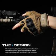 The Combat Fingerless - Tan - 1 Pair