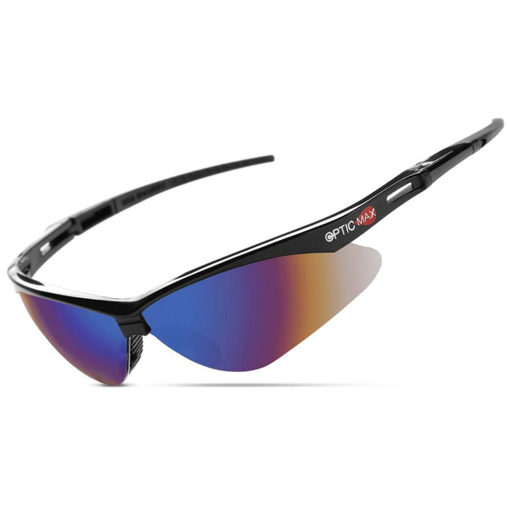 Nemesis - Blue Mirrored Lens - Safety Glasses - 1 Piece