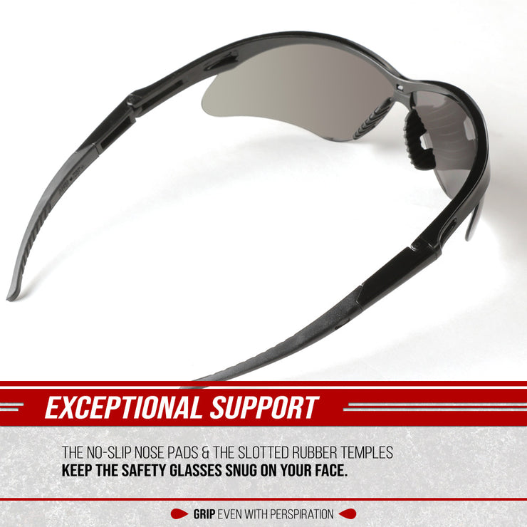 Nemesis - Gray Anti-Fog Lens - Safety Glasses - 1 Piece