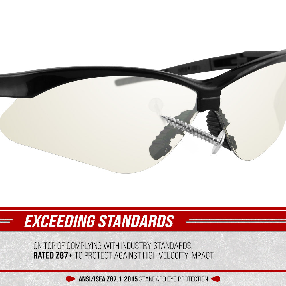 Nemesis - Indoor/Outdoor Lens - Safety Glasses - 1 Piece