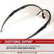 Nemesis - Indoor/Outdoor Lens - Safety Glasses - 1 Piece