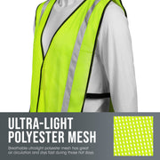 Safety Vest - Hi-Viz Green (Non-Rated)