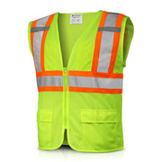 Class 2 ANSI Safety Vest - Hi-Viz Green