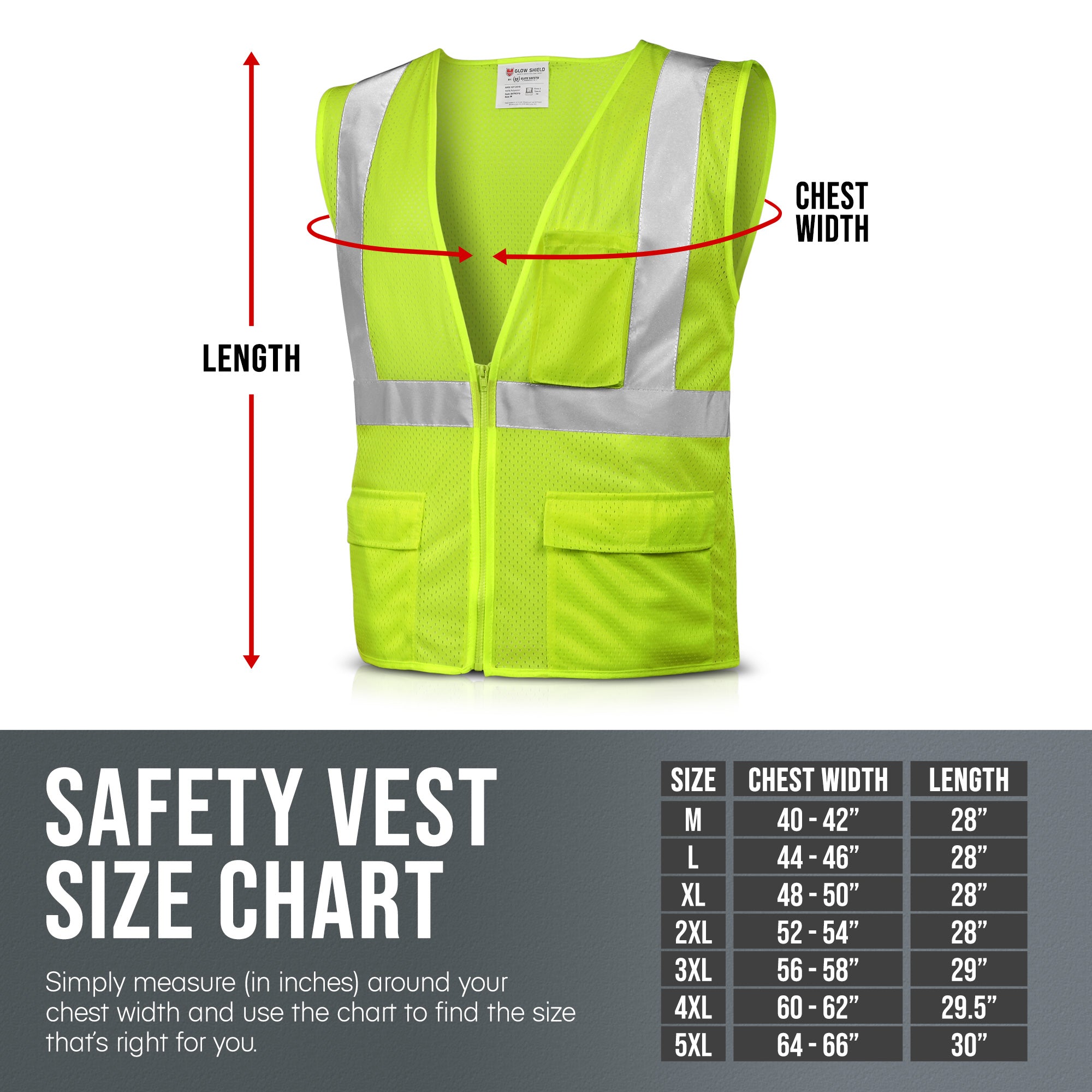 Flame-Resistant Class 2 ANSI Safety Vest - Hi-Viz Green